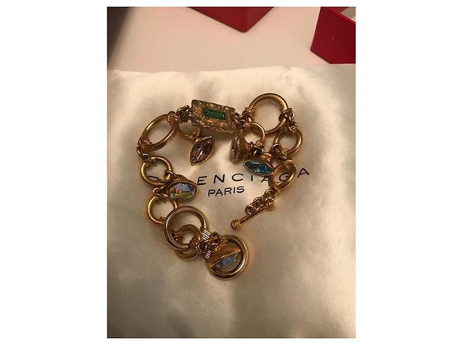 Collana Balenciaga Oro Metallo D'oro - vista 11