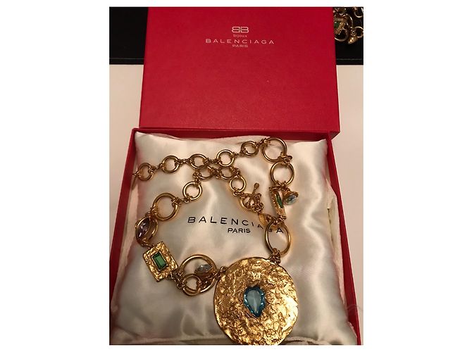 Collana Balenciaga Oro Metallo D'oro - vista 12