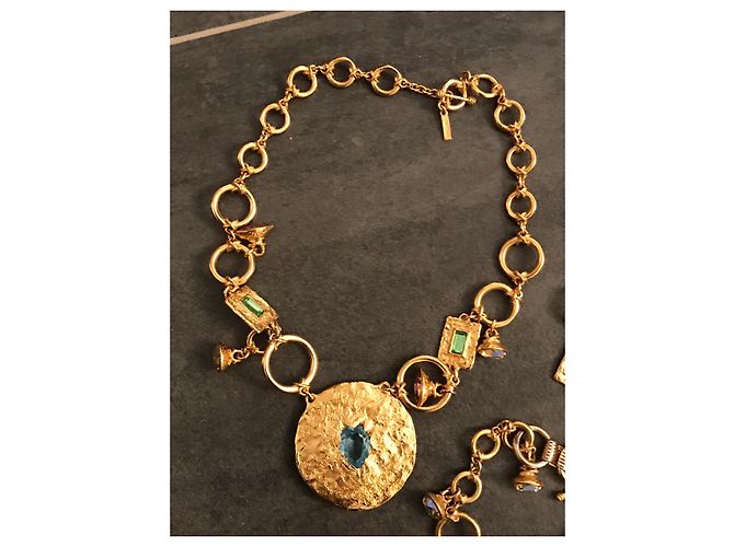 Collana Balenciaga Oro Metallo D'oro - vista 2