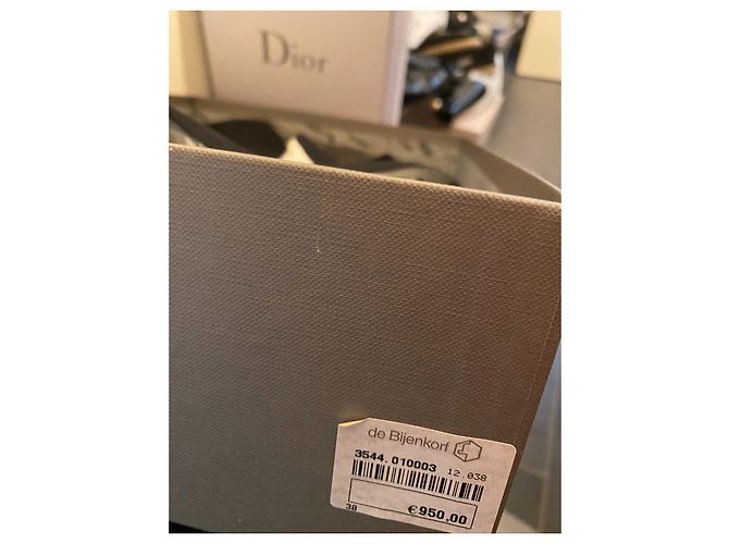 Botas Alexander McQueen de tela negras 38 Negro - vista 4
