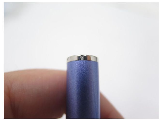 NEUER LOUIS VUITTON MINING STIFT 7 MM IN BLAUEM METALL NEUER KRITERIUM STIFT - Ansicht 6
