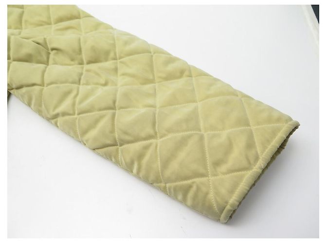 Hermès HERMES COAT WITH LARGE M QUILTED 46 YELLOW POLYESTER DOWN COAT JACKET - view 14