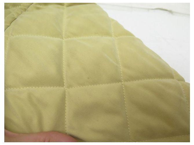 Hermès HERMES COAT WITH LARGE M QUILTED 46 YELLOW POLYESTER DOWN COAT JACKET - view 16