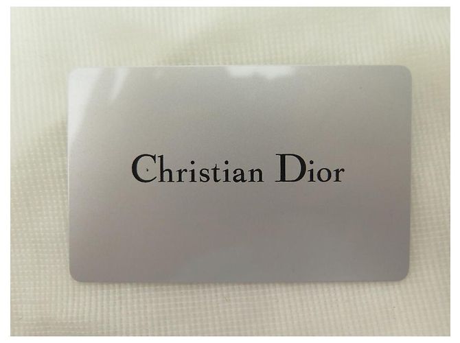 BORSA A MANO NEW CHRISTIAN DIOR SADDLE IN TELA BIANCA ROSA - vista 20