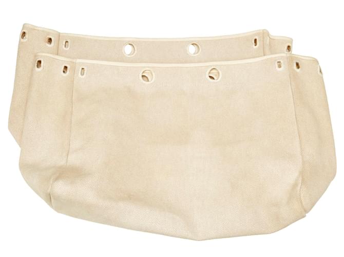 Hermès Hermes Brown Herbag Cabas MM Marrone Beige - vista 12