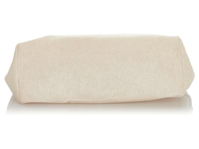 Hermès Hermes Brown Herbag Cabas MM Marrone Beige - vista 4
