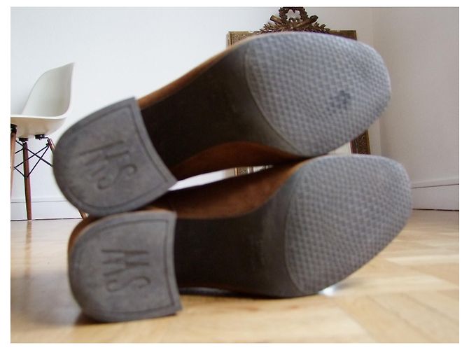 Botines de ante Stuart Weitzman Caramelo - vista 5