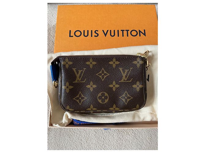 Louis vuitton mini pochette natalizie 2019 Vivienne Venezia Marrone - vista 3