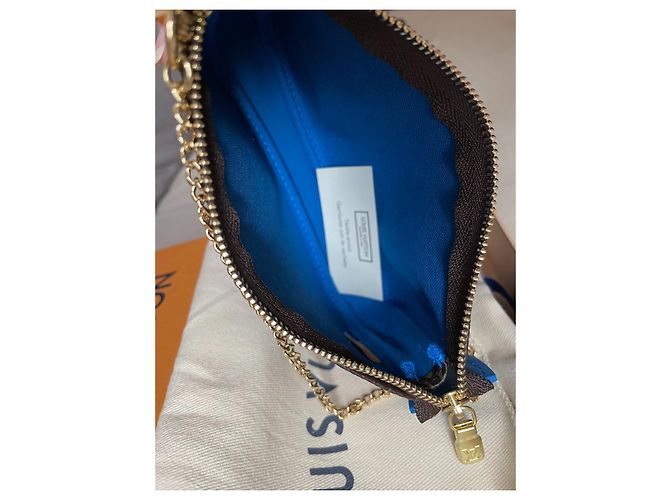 Louis vuitton mini pochette natalizie 2019 Vivienne Venezia Marrone - vista 6