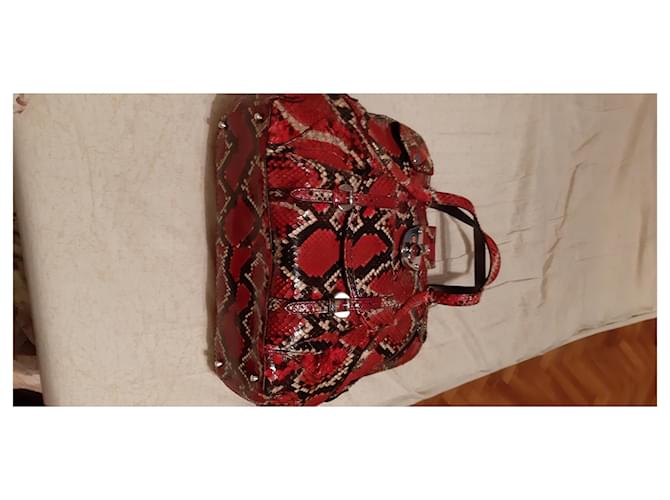 Sac à main Alexander Mcqueen en python Multicolore - vue 12