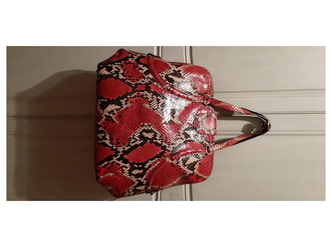 Sac à main Alexander Mcqueen en python Multicolore - vue 13