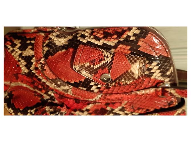 Sac à main Alexander Mcqueen en python Multicolore - vue 14