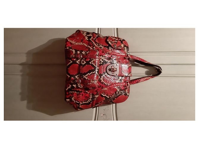 Sac à main Alexander Mcqueen en python Multicolore - vue 19