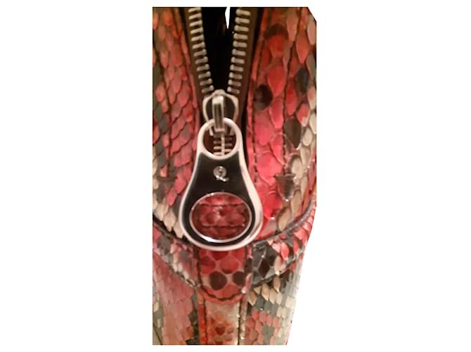 Sac à main Alexander Mcqueen en python Multicolore - vue 2