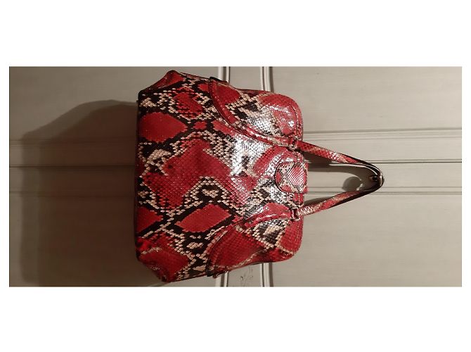 Sac à main Alexander Mcqueen en python Multicolore - vue 43