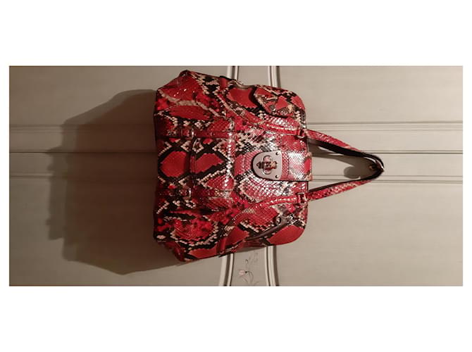 Sac à main Alexander Mcqueen en python Multicolore - vue 49