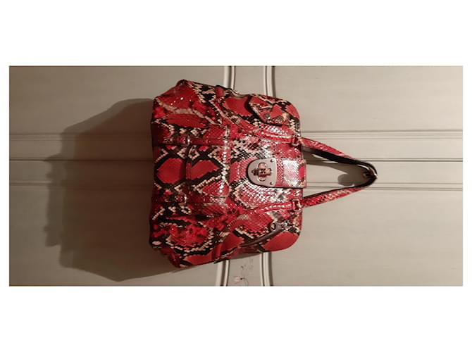 Sac à main Alexander Mcqueen en python Multicolore - vue 50