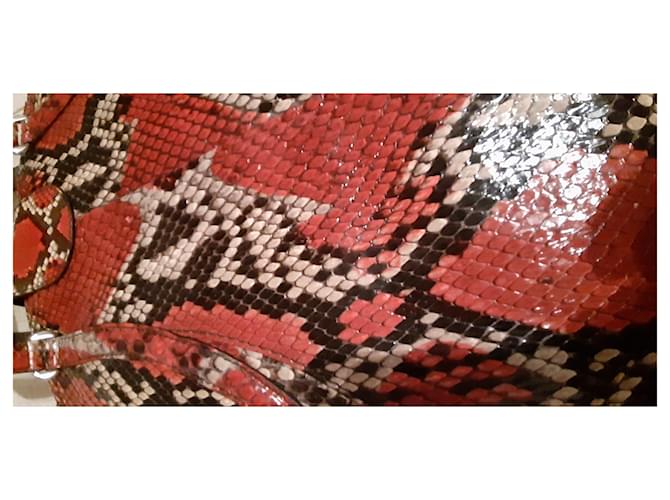 Sac à main Alexander Mcqueen en python Multicolore - vue 6