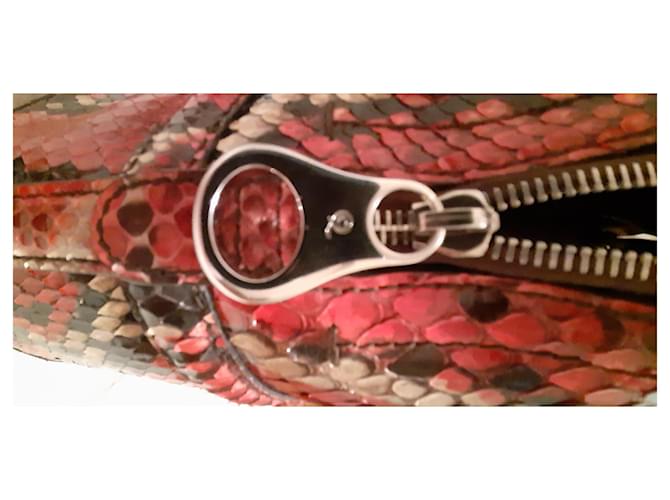 Sac à main Alexander Mcqueen en python Multicolore - vue 7