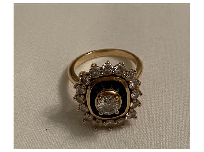 Autre Marque Larcebeau Bordeaux-Ring Gold hardware - Ansicht 3