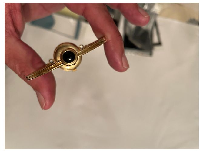 Autre Marque Orologio da donna in oro e diamanti Gold hardware - vista 2