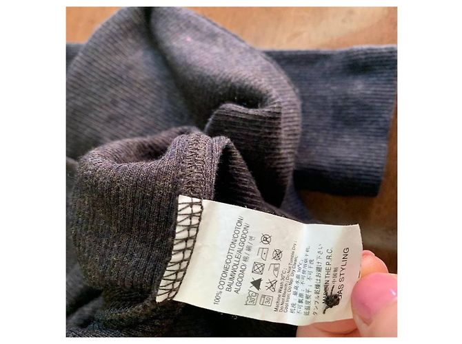 Sudadera Gas de algodón marrón oscuro XS - vista 5