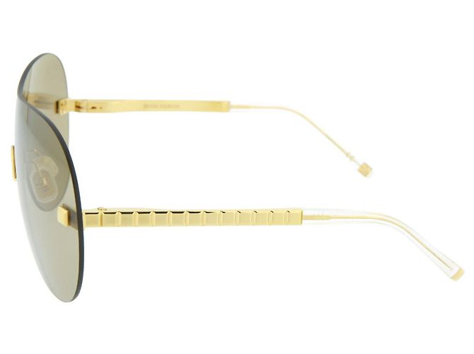 Boucheron Shield/Wrap-Sonnenbrille - Ansicht 3