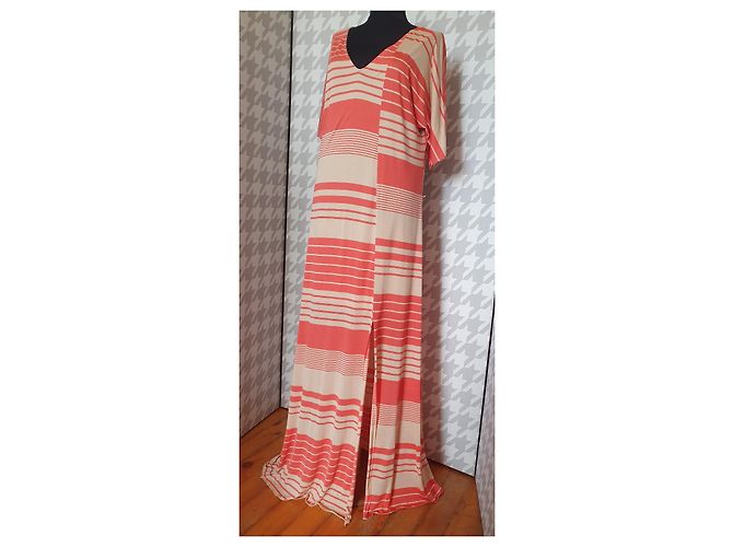 Robe longue rayée Filippa K en Tencel Multicolore - vue 2
