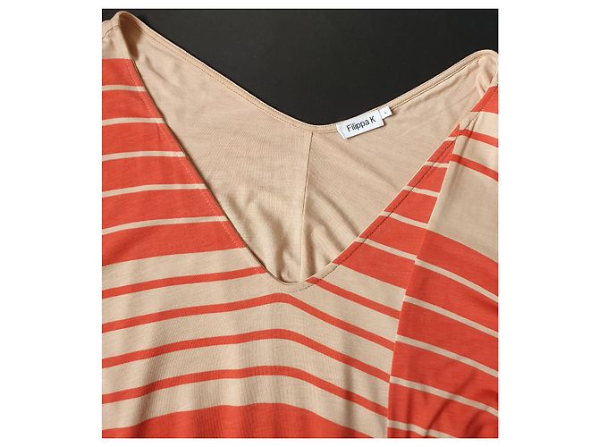 Robe longue rayée Filippa K en Tencel Multicolore - vue 7
