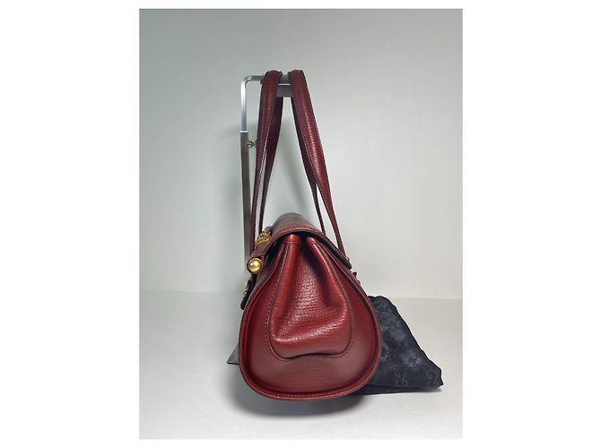 Borsa Gucci Bamboo Bullet Tom Ford Rosso - vista 2