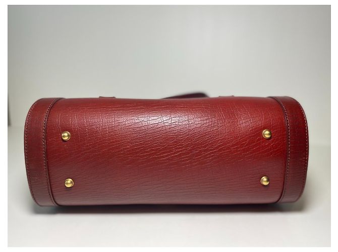 Borsa Gucci Bamboo Bullet Tom Ford Rosso - vista 3