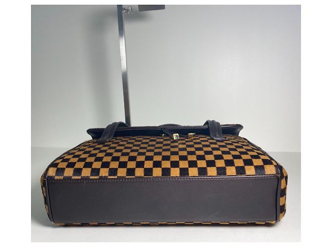 Louis Vuitton Damier Sauvage Lionne Marrone Nero - vista 3
