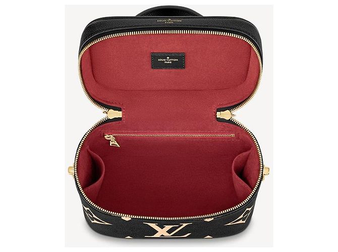 Louis Vuitton Monogram Empreinte Giant Vanity PM Pelle Nera Nero - vista 2