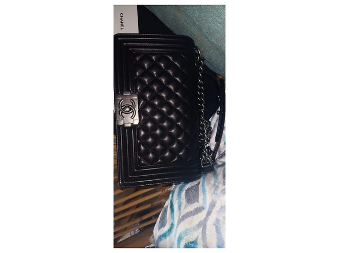 Boy Chanel Handtaschen Schwarz - Ansicht 14