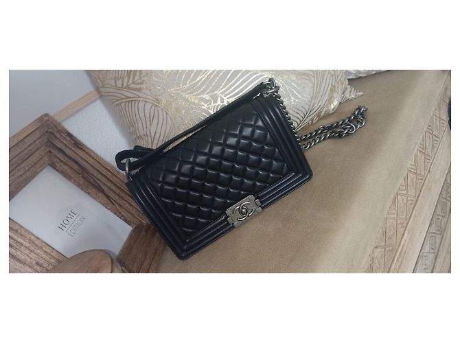 Boy Chanel Handtaschen Schwarz - Ansicht 2