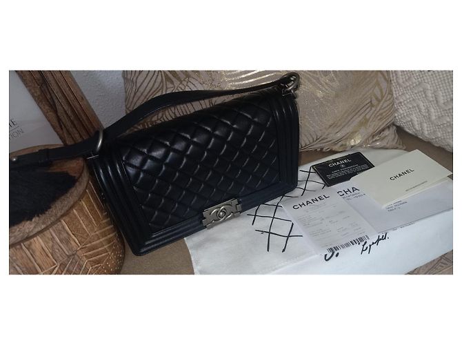 Boy Chanel Handtaschen Schwarz - Ansicht 3