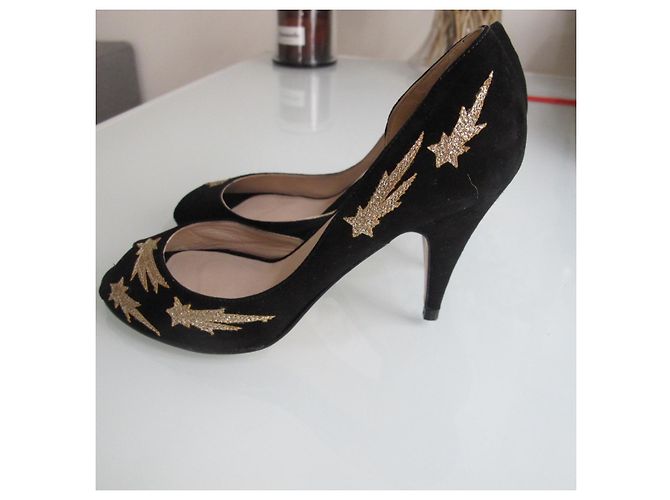 Décolleté Carrington Patricia Blanchet Nero D'oro - vista 3