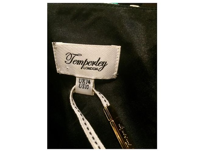Temperley London Temperley mehrfarbiges Seidenkleid NEU Mehrfarben - Ansicht 7