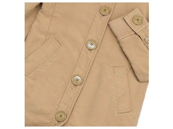 Marc Jacobs [Usado] Mark Jacobs Abrigo de cuello alto Botón grande y largo 6 Beige camel - vista 3