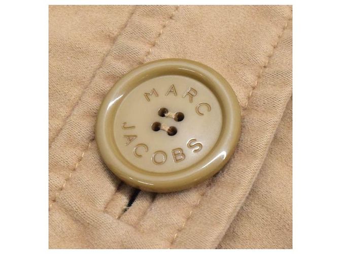 Marc Jacobs [Usado] Mark Jacobs Abrigo de cuello alto Botón grande y largo 6 Beige camel - vista 5
