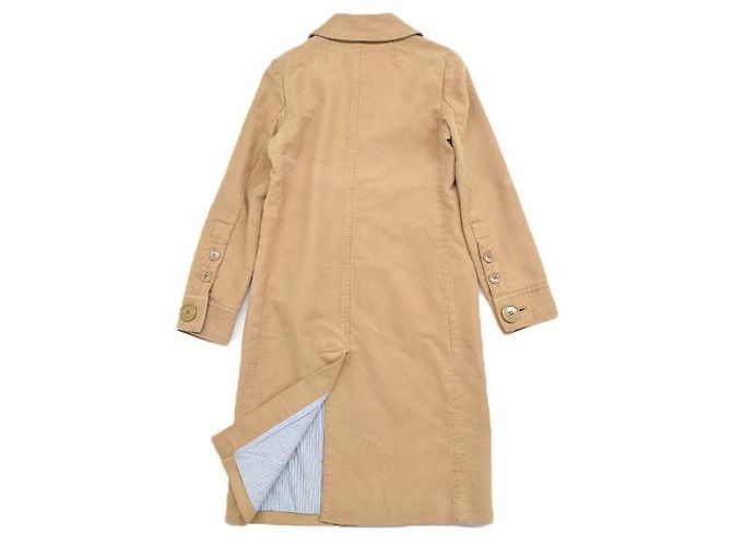 Marc Jacobs [Usado] Mark Jacobs Abrigo de cuello alto Botón grande y largo 6 Beige camel - vista 6
