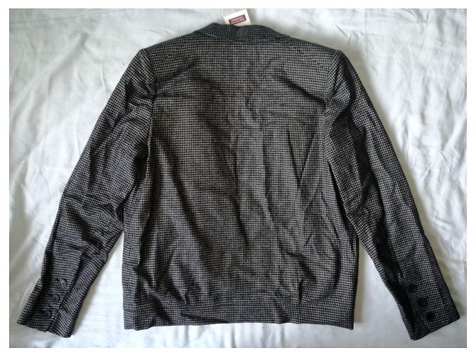 Comptoir Des Cotonniers NAJAC Never Warn Graue Wolljacke, Size 38 - Ansicht 10