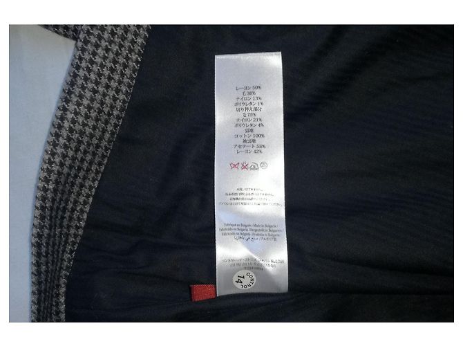 Comptoir Des Cotonniers NAJAC Never Warn Graue Wolljacke, Size 38 - Ansicht 9