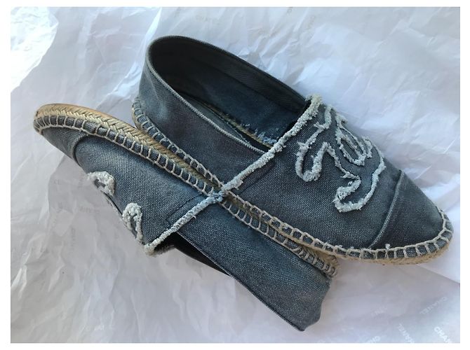 Chanel Espadrilles Blue - view 8