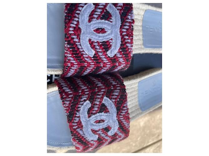 Chanel Maultiere Bordeaux - Ansicht 2