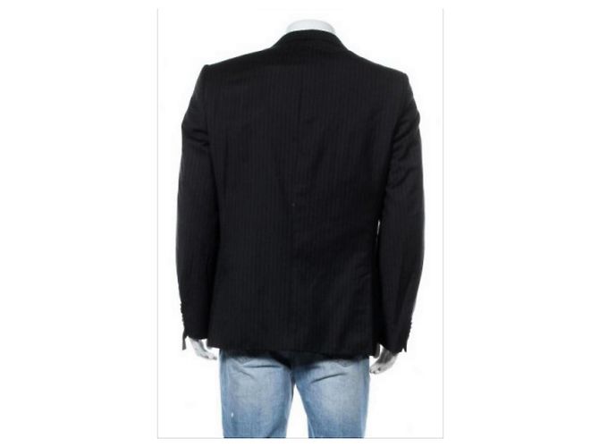 Autre Marque Strellson Jesse James NWT Blazer in lana nera Nero - vista 2