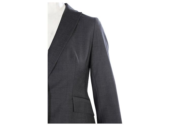 Ann Taylor Ternos de saia cinza petite - vista 5