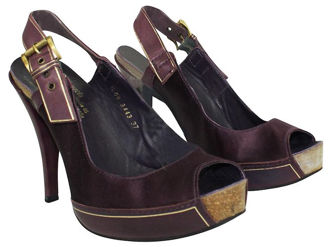 Pedro Garcia Lila Satin-Pumps - Ansicht 2