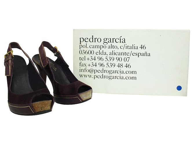 Pedro Garcia Lila Satin-Pumps - Ansicht 9