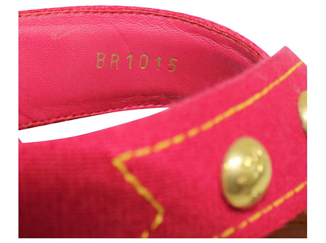 Louis Vuitton Zeppe rosa - vista 6